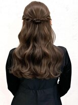セルカ 高田馬場(CERCA)&nbsp;小川/定額パーティヘアセット/高田馬場ハーフアップ