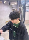 王道フェザーパーマ