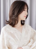 カバーヘア ブリス 北浦和(COVER HAIR bliss)&nbsp;黒髪アッシュミディアムレイヤークラゲウルフZ北浦和30代40代
