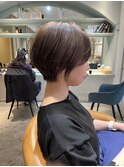 クールショート/顔周りカット/前髪白髪/20代30代40代50代/