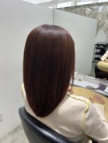 イレス 新札幌店(IRESU) ドレスヘア/ショコラアッシュ/弱酸性縮毛矯正/髪質改善/新札幌