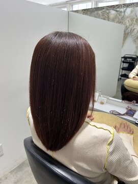 イレス 新札幌店(IRESU) ドレスヘア/ショコラアッシュ/弱酸性縮毛矯正/髪質改善/新札幌