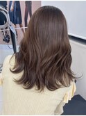レイヤー/青山美容院/オリーブベージュ/髪質改善