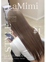 ラ ミミ(La Mimi)&nbsp;【Mimi/SAYAKA】カット/カラー/ブリーチ/ハイトーン/ミルクティ