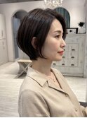 畑中正敏】30代40代50代◎小顔丸みくびれショート、ボブ/ラフ
