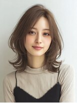 ハーツ 青山表参道店(Heart's) 白髪ぼかし脱白髪染め似合わせレイヤーカット40代50代60代