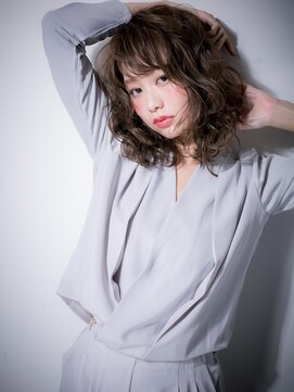 カバーヘア ブリス 戸田公園西口店(COVER HAIR bliss) *bliss戸田公園*抜け感くせ毛風スパイラルカールの小顔セミディw