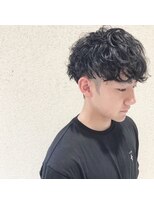 ラドンナアデッソ(LA.DONNA ADDESSO)&nbsp;不規則カールを散らす☆甘めルードマッシュパーマ