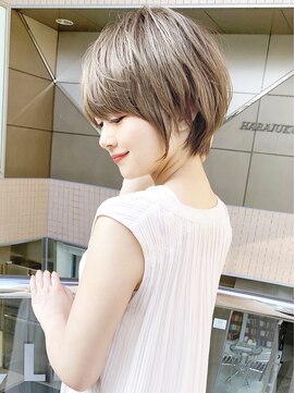 アンド ストーリーズ(&STORIES) シークレットハイライト/ラベージュ/ハンサムショート/江角力也