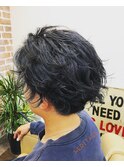 ミディアムパーマ