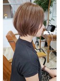 ひし形ショートボブ×酸性縮毛矯正×レイヤーボブ30代40代50代