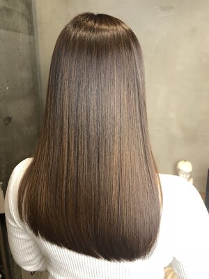 【髪質改善ストレート導入☆】ヘアケアとストレートを同時に叶える☆艶感・なめらかな仕上がりに感動！