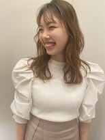 トップヘアーヒルズ 安城(TOP HAIR HILLS)&nbsp;モテ髪　愛されヘアー/ニュアンスカラー/ことりベージュ