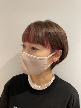 アリゲート ダイカンヤマ(Ari gate daikanyama) 20代30代40代フェイスフレーミングショートボブ大人甲斐ジュンヤ