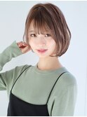 グレージュ × ダブルカラー 』 外国人風ボブ☆