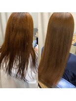 シーバイサイン(sea by Sign)&nbsp;酸性ストレート◆ビフォーアフター