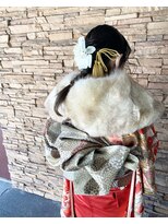 サンバイエム(#3/M) 成人式着付け+ヘアセット