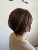 レポヘアー(Repos hair) 20代30代40代抜け感ショートレイヤーハイライト