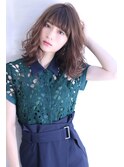 ことりベージュローライト大人かわいい小顔スリークボブ大人ボブ