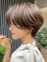 ハルキ ミナト ジャパン オオサカ(HARUKI MINATO japan OSAKA)&nbsp;くびれショート　30代40代50代60代ヘア 白髪 大阪ショート　梅田