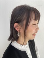 エムドットヘアーサロン(M. hair salon)&nbsp;クリアな外ハネボブ