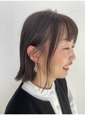クリアな外ハネボブ