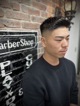 ヒロギンザ 大阪本店(HIRO GINZA) アップスタイルスキンフェード