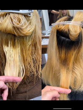 リー 京都西院(Lee) ブリーチ履歴改修