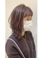 ウィル あべの店(WiLL) 柔らかピンクレイヤーカット