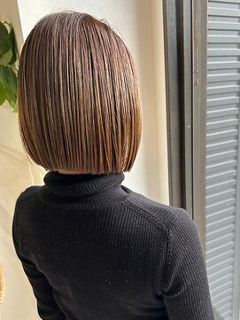 ヘアサロン セロ(Hair Salon SERO) 【セロ姫路】セミショート/ボブ/ミルクティーブラウン