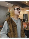 大人ハイトーンボブレイヤーボブウルフ切りっぱなしボブミニボブ