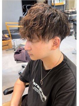 ヘリム(HELIM) 10代20代韓流★ツイストパーマショートマッシュアッシュブラウン