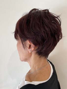 ロカ(Roca) 頭の形が綺麗に見えるハンサムショート