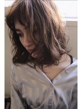 【無造作ニュアンスパーマ】施術メニュー/パーマ×カット