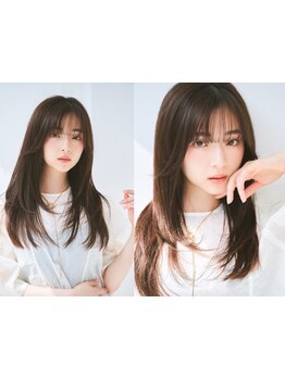 なめらかで艶やかな縮毛矯正♪自然な真っ直ぐすぎないナチュラルストレートが人気の理由◎【横浜/横浜駅】