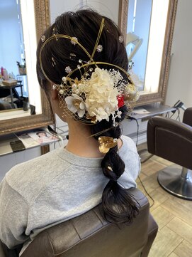 コワファースト 大分(COIFF1RST) 成人式/編みおろしスタイル