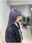 ツヤツヤラベンダーカラー