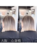 ミディアムバレイヤージュ