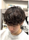 大人ミニマッシュウルフシャドウパーマ