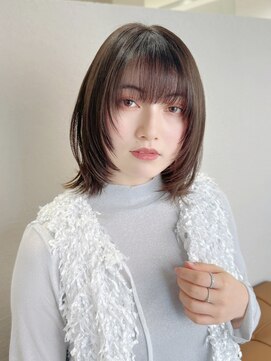 シュク 高円寺(SYUK) 加藤【高円寺】レイヤーボブ/顔周りカット/フェイスレイヤー