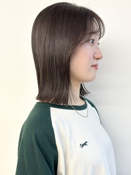 モリオフロムロンドン 松戸店(Morio from London) 【モリオ松戸 石山】外ハネ切りっぱなしボブナチュラルボブ