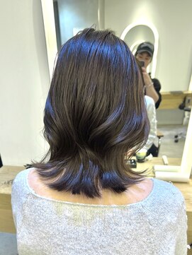 ジーナ 渋谷駅前(Zina) 【くびれヘア×グレージュカラー】