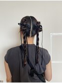 ツインアレンジ/お呼ばれヘアセット