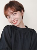 〈m25〉大人ショートハイライト髪質改善キッズカット前髪30代40