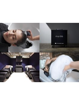 marbb新導入◆毛穴の奥まで届く極小バブル×濃密な泡で、髪と頭皮を優しく洗浄…心も満たされるスパ体験を*