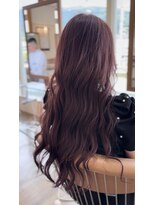 オービット O-bit ヘアデザイン&nbsp;ピンク系ロングカラー