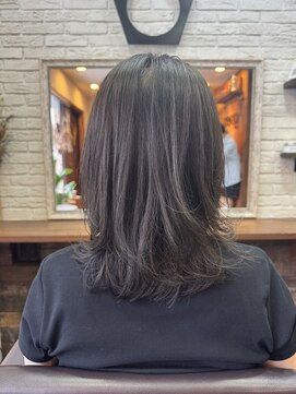 ゴエン(goen hair lounge) 透明感あるレイヤースタイル