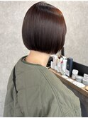 ミニボブ/ナチュラルブラウン/青木辰憲