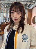 学芸大学【CEINEloq】韓国風姫カット×艶レイヤー小顔効果