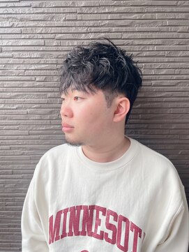 浪漫館 アールズコート(R's Court) パーマ活かしメンテナンスショート @木原 2.20